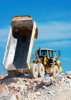 image of a dump truck